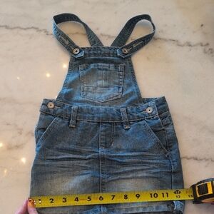 Girls Squeeze Blue Denim Kids Overalls